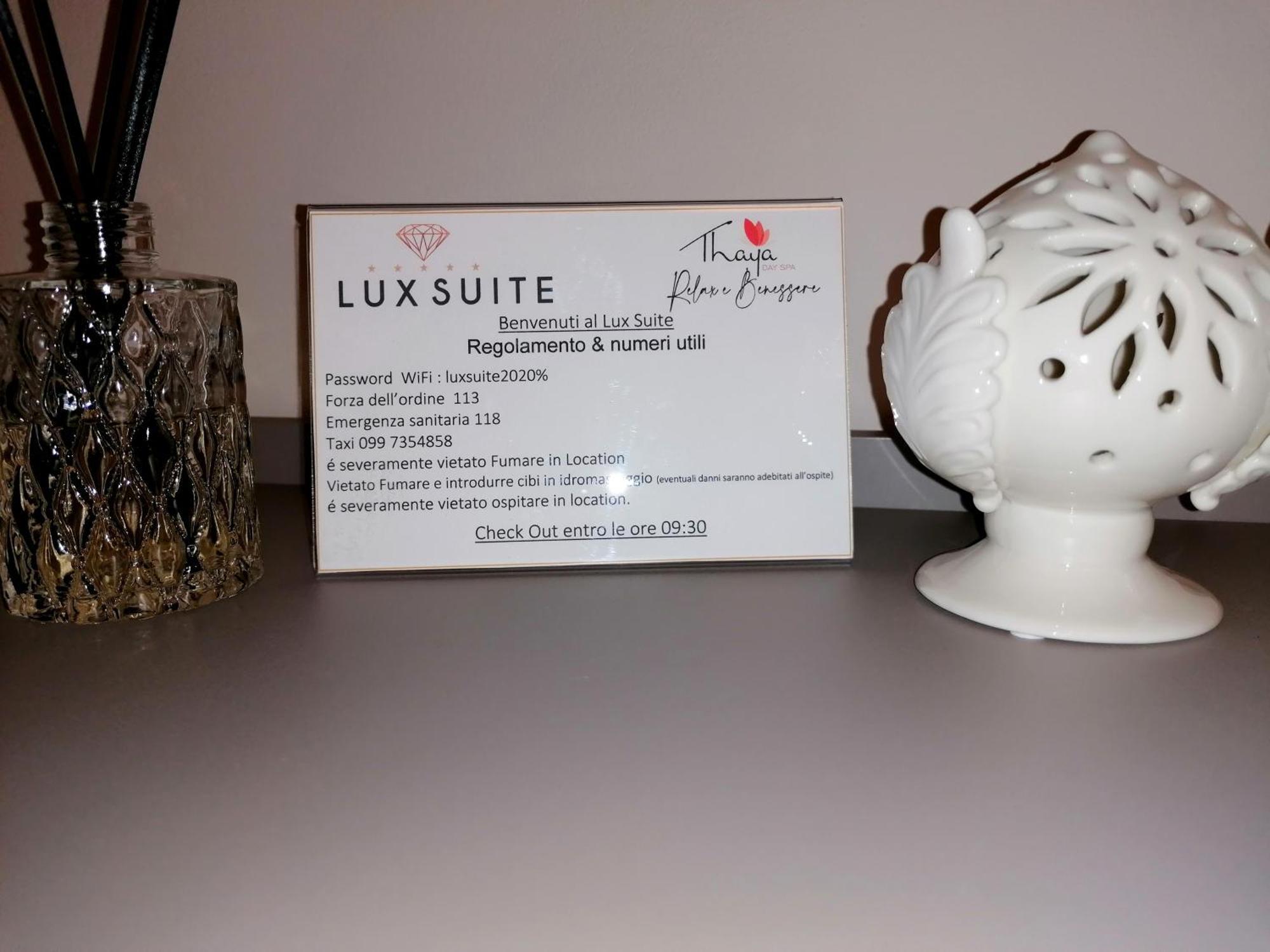 Lux Suite Tarente Chambre photo